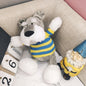 Schnauzer doll cute ins plush toy puppy husky doll 1770939540069