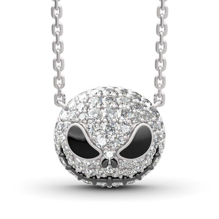 Devil Set Fashion Creative Stud Necklace 1771477215517