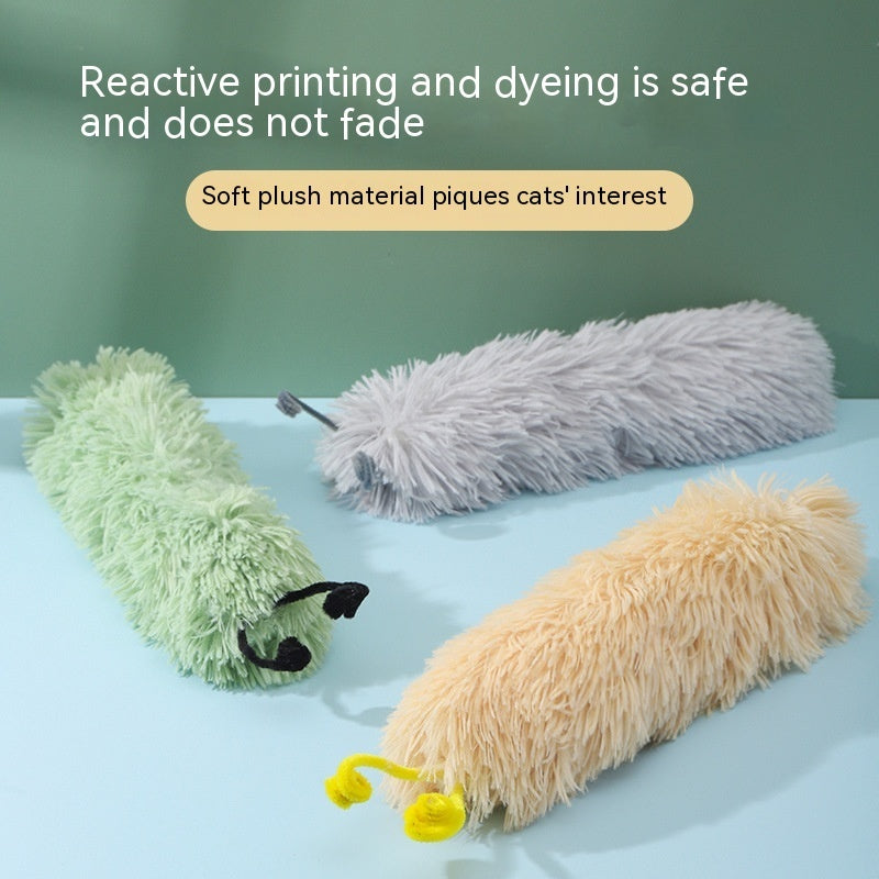 Caterpillar Ringing Paper Cat Toy Self-Hi Relieving Stuffy And Bite-resistant 1775f2a7 b59e 48ca a269 22a011827cfe trans