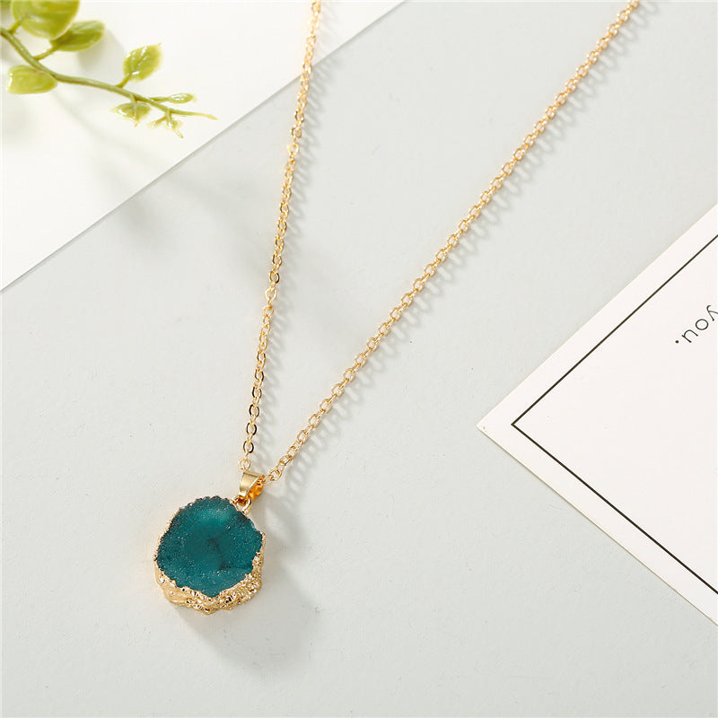 Sunflower resin necklace 1776987169951