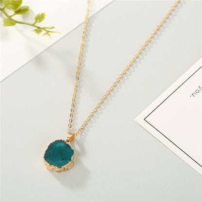 Sunflower resin necklace 1776987169951