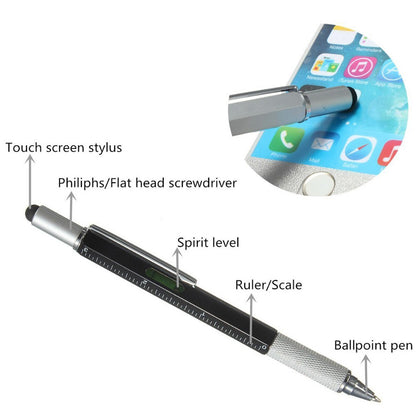 6 in 1 Touch Screen Stylus pen Ballpoint Pen - 图片 3