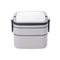 Double-layer portable lunch box with lid bento box 1778802889811