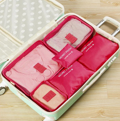 Durable Waterproof Nylon Packing Cube Travel Organizer Bag 1782806737381