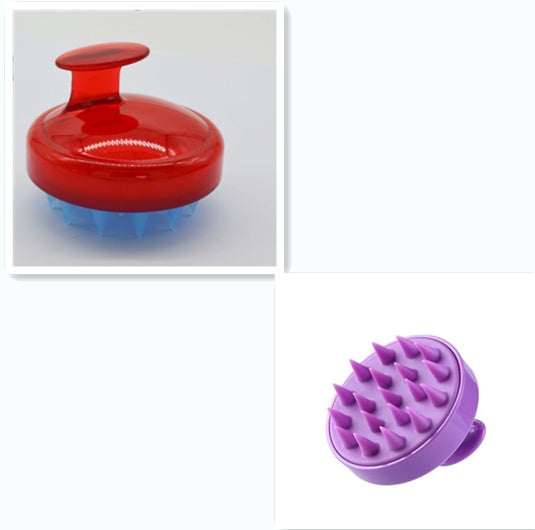 Silicone Shampoo Brush Massage Scalp Hair Brush 1783579482246