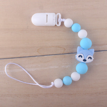 Baby silicone nipple chain clip 1783704698625