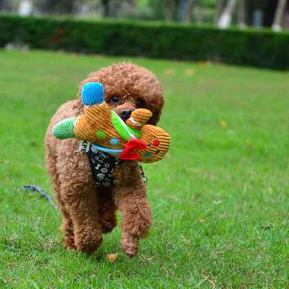 Pet Big Gingerbread Man Christmas Toy 1788401502348