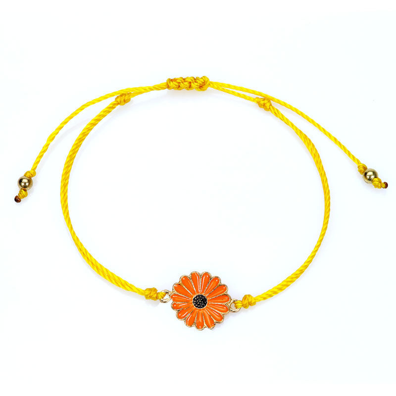 Woven Sunflower Bracelet 1788440036413