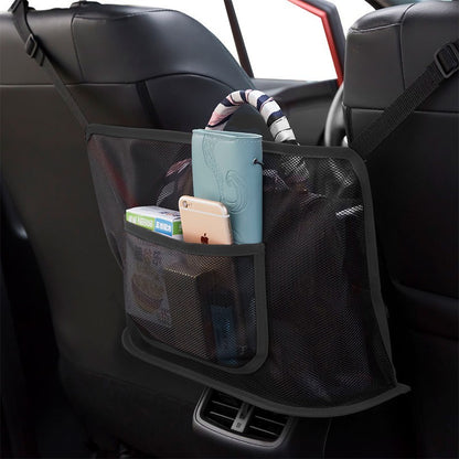 Car Net Pocket Handbag Holder Car Seat Storage 1792563330894