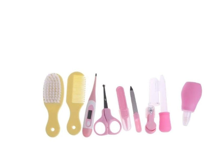 Maternal and Infant Thermometer Feeding Nasal Nasal Care 10 Piece Set Baby Manicure Clamp Nail Clipper Set 1793477511538