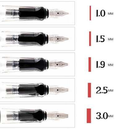 Art Word Parallel Pen Gothic Roman Duckbill Pen - 图片 5