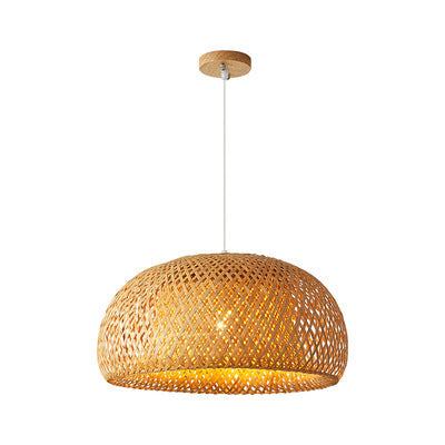 Bamboo Woven Simple Japanese Creative Pastoral Chandelier 1794520853872