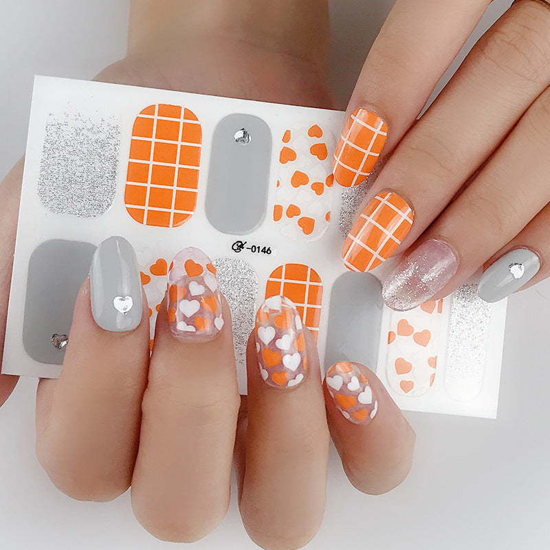 Imitation Nail Art Stickers 3D Hot Nail Stickers 1797781603085