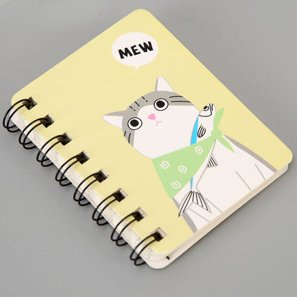 Small Cartoon Thickened Cute Portable Small Coil Notebook - 图片 6