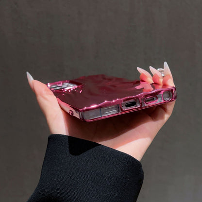 Three-dimensional Pleated Electroplating Phone Case - 图片 2