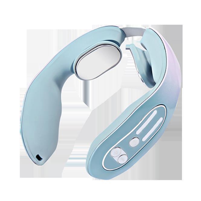 EMS Neck Acupoints Lymphvity Massager Device Intelligent Neck Massager With Heat Blue Hot Design 179e66b6 0774 47ea b846 57c8