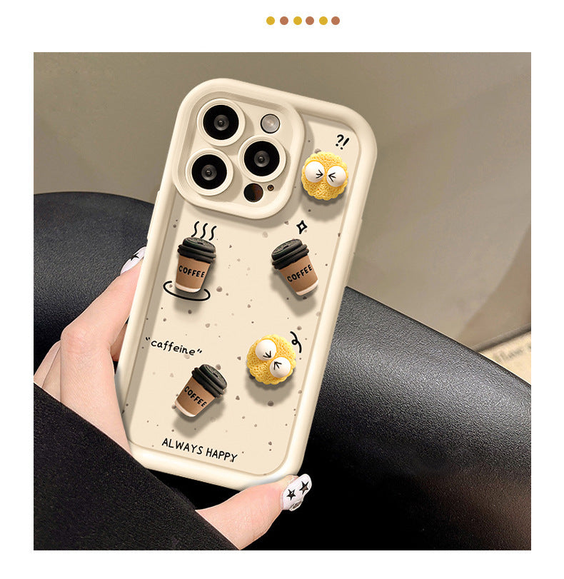 Cute Briquette Biscuit Drop-resistant Soft Phone Case 17a909dc 08d0 4bf9 9c60 2bf9bafb09d9