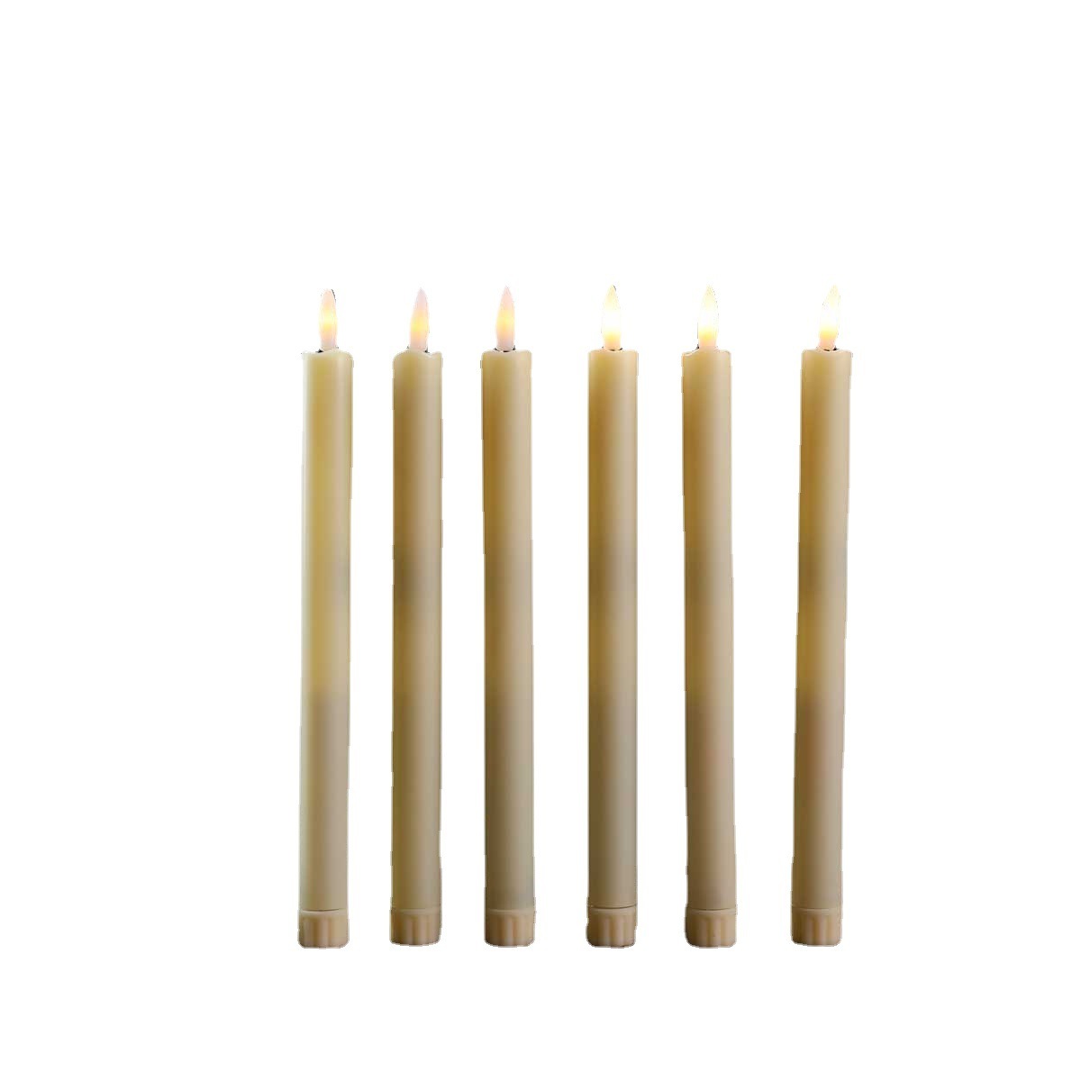 255cm10 Inch Bullet 10 Key Remote Control Wave Mouth Electronic Candle Plastic Birthday Christmas Eve - HD Wireless Product #2