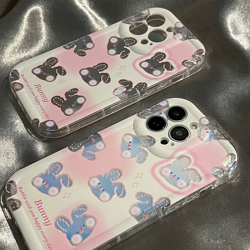 Cute Gradient Laser Rabbit Phone Case 17d041b7 7436 4603 bbc8 73fef46289a3