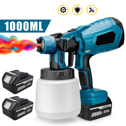 Gun Wireless Paint Sprayer Portable Paint Blue 17dbcaa1 6e4e 492b b633 8ec1fe33e2a4