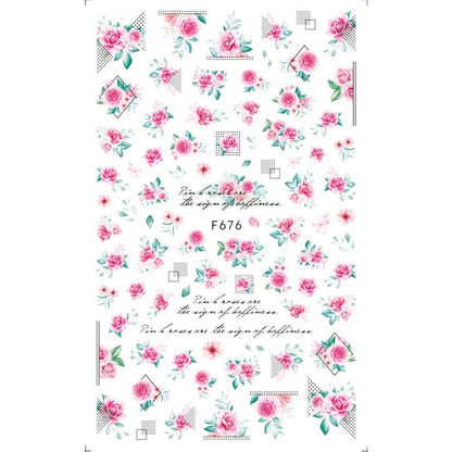 Japanese Three-dimensional 5D Embossed Nail Stickers 17ffdca0 db1e 4986 b184 d99a7e28bdb0