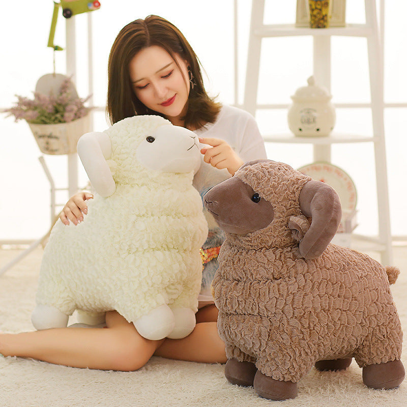 Simulation goat doll plush toy 1800617706189