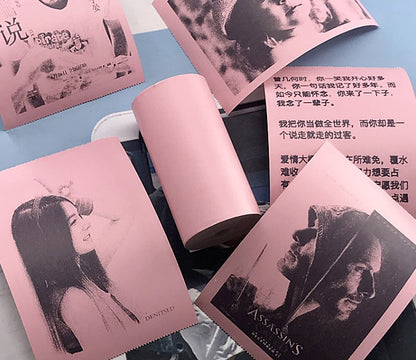 Mini Bliuetooth Wireless Thermal Printer Paper Sticker Label Printer - 图片 6
