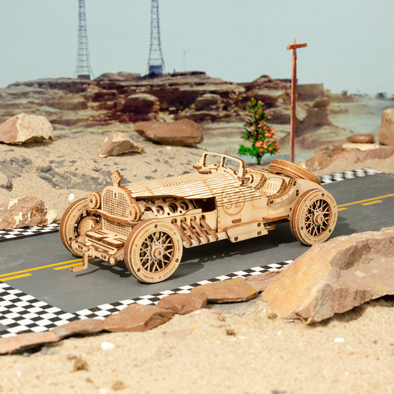 Robotime 3D Wooden Puzzle Prime Steam Express Model DIY Kit Puzzle Toy 1810907493552099328