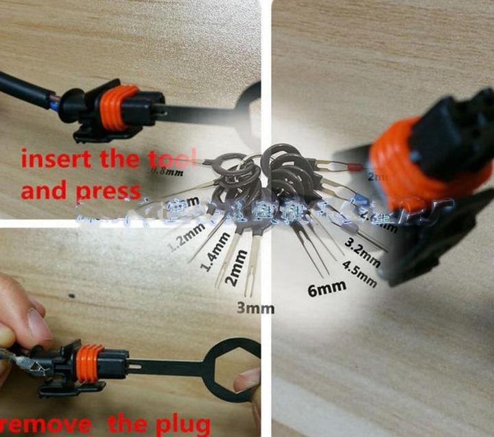 Wire Terminal Removal Tool Kit 1810952846264