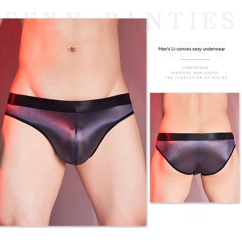 Men's Shiny High Elastic Comfortable And Breathable Underwear 1810bb70 3747 4e65 9e06 8da0ba0030ce