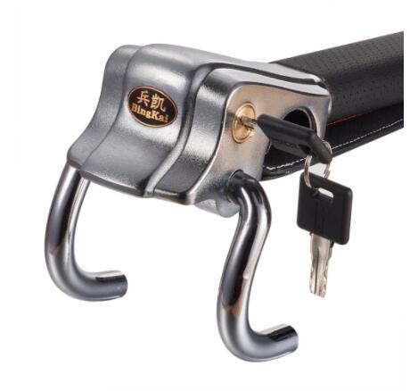 Car steering wheel lock air bag lock anti-theft lock car lock alarm crescent lock 1812087442934