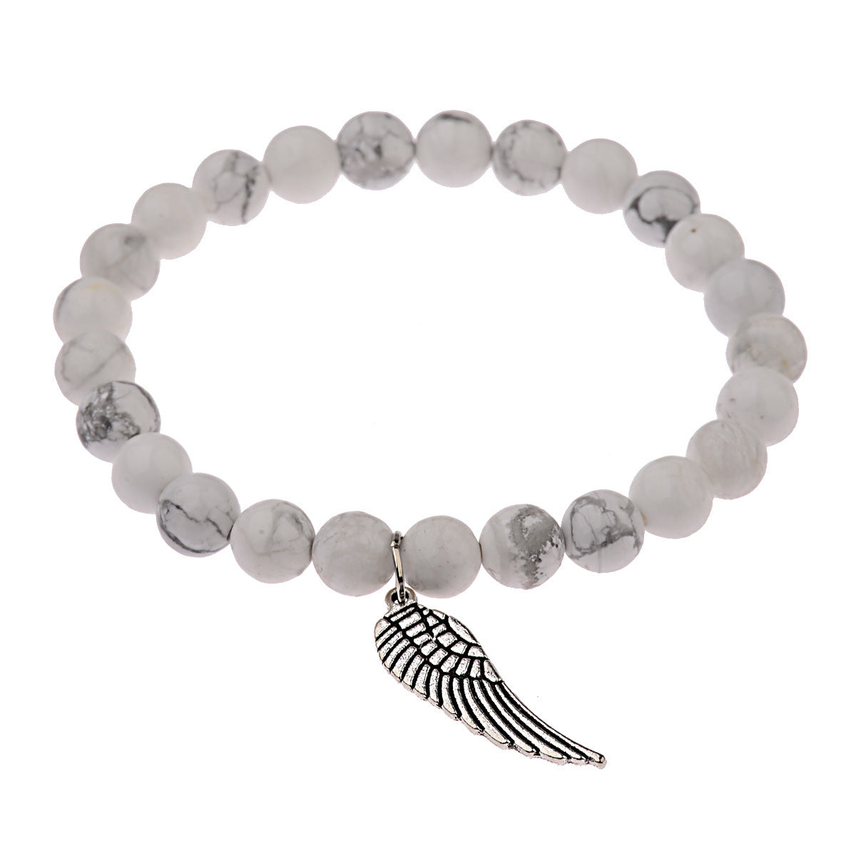 Angel wings imported white pine bracelet bracelet 18122971897700