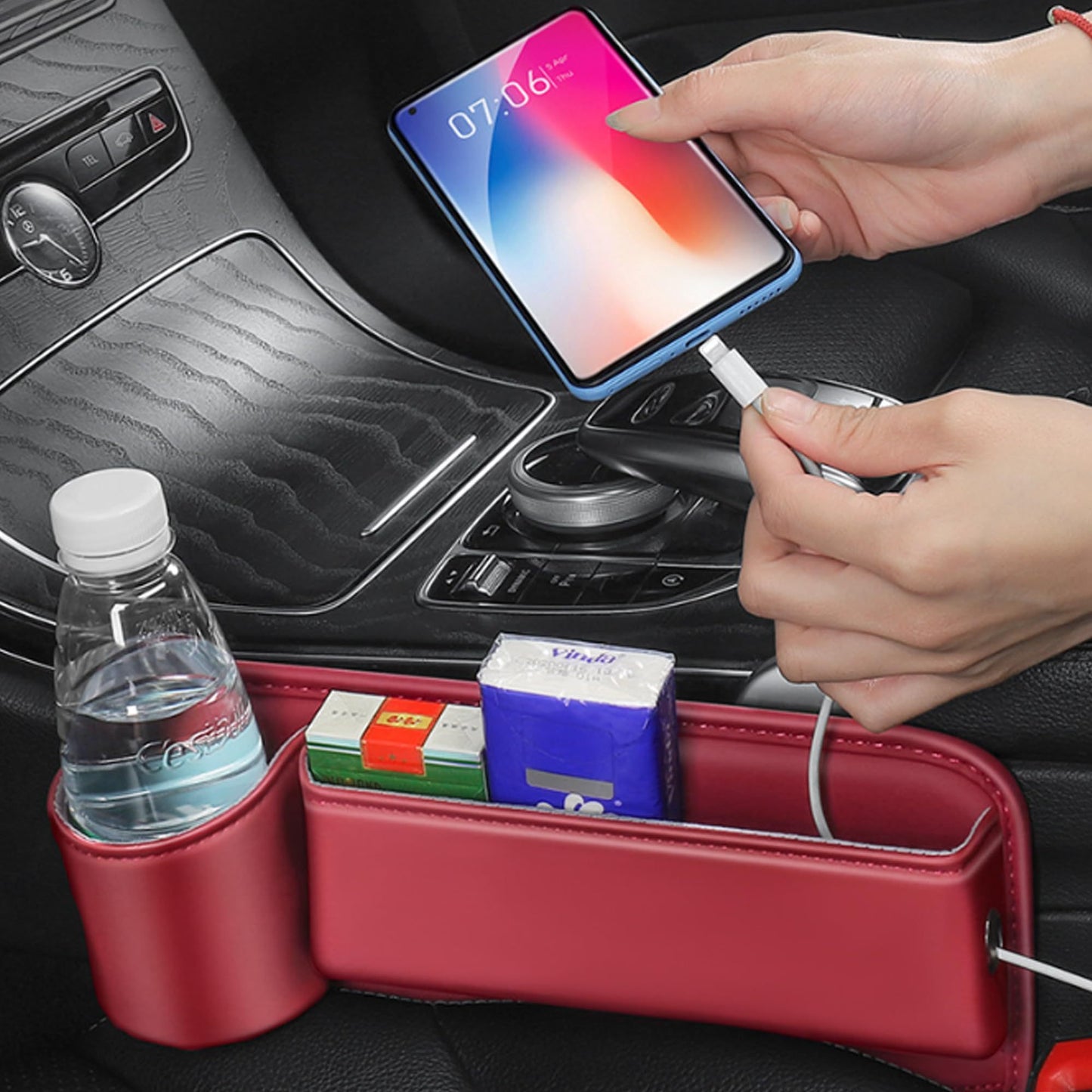 Car Seat Gap Filler Organizer Car Seat Console Organizer For Keys Phones And Sunglasses 1812691969479282688