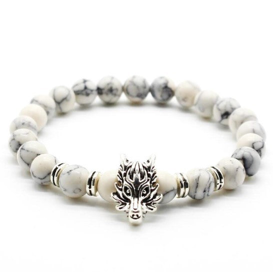 Man's Volcanic Stone Bracelet Longteng Ornaments Bracelet Natural Stone Elastic Bracelet 18127542409484