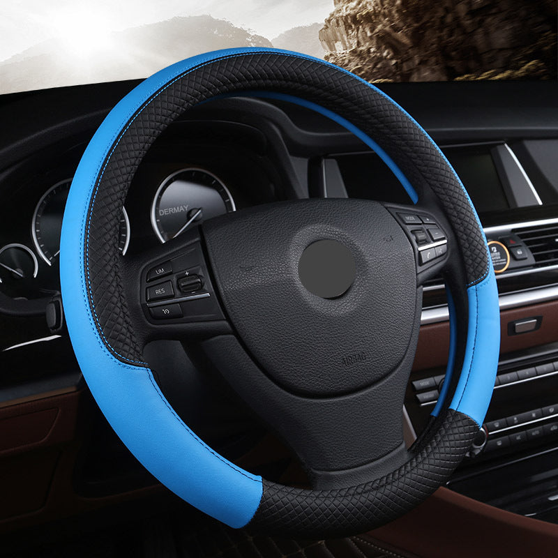 Universal Leather Car Steering Wheel Cover 1812961841665