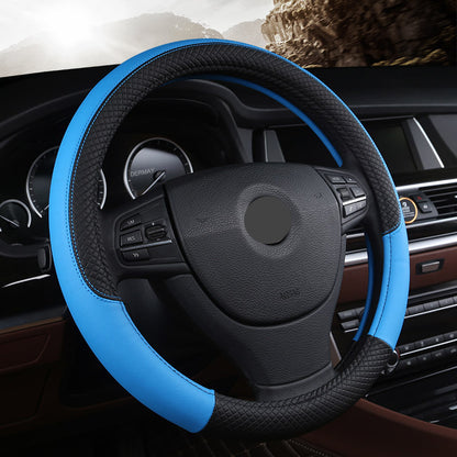 Universal Leather Car Steering Wheel Cover 1812961841665