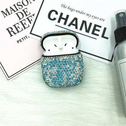 Compatible with Apple, Headphone rhinestone case 18155779411