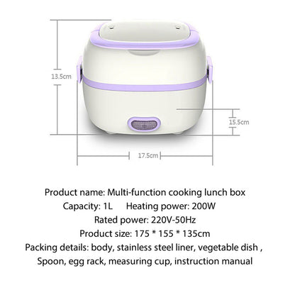 Multi-function electric cooking lunch box 1816768330952