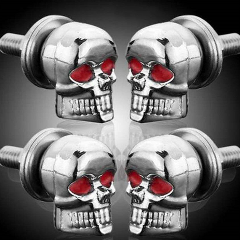 Motorcycle modification parts modified retro classic skull decorative screw plate 1817558439226 4f9b3ffd c86a 44a1 99b2 40372