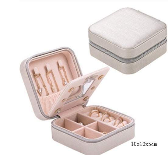 Jewelry Box Travel Cosmetic Storage Box 1818652156192