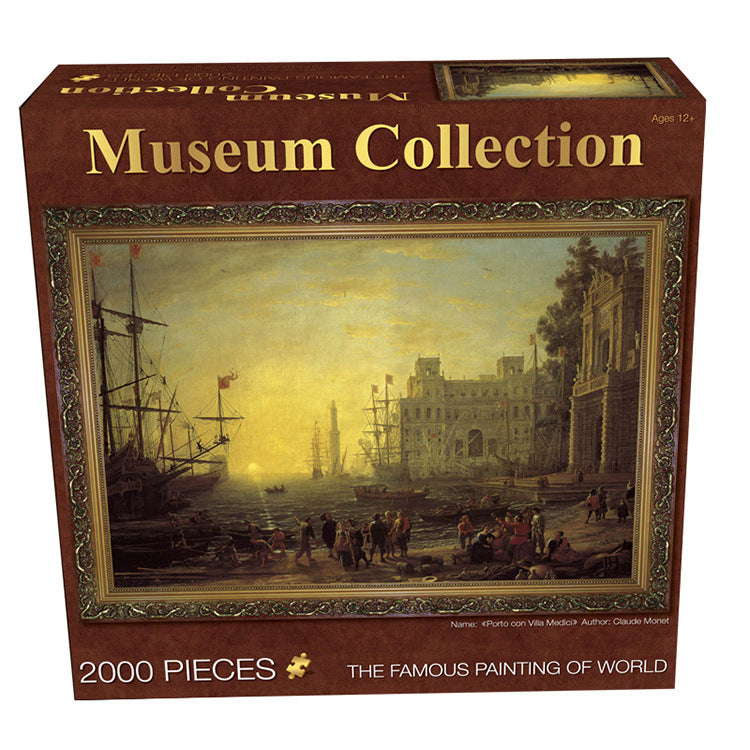 Puzzle Ideas Flat 2000 Pieces Jigsaw Oil Painting 181b1dd6 ecf2 473b b6af e0cd70c8bd52