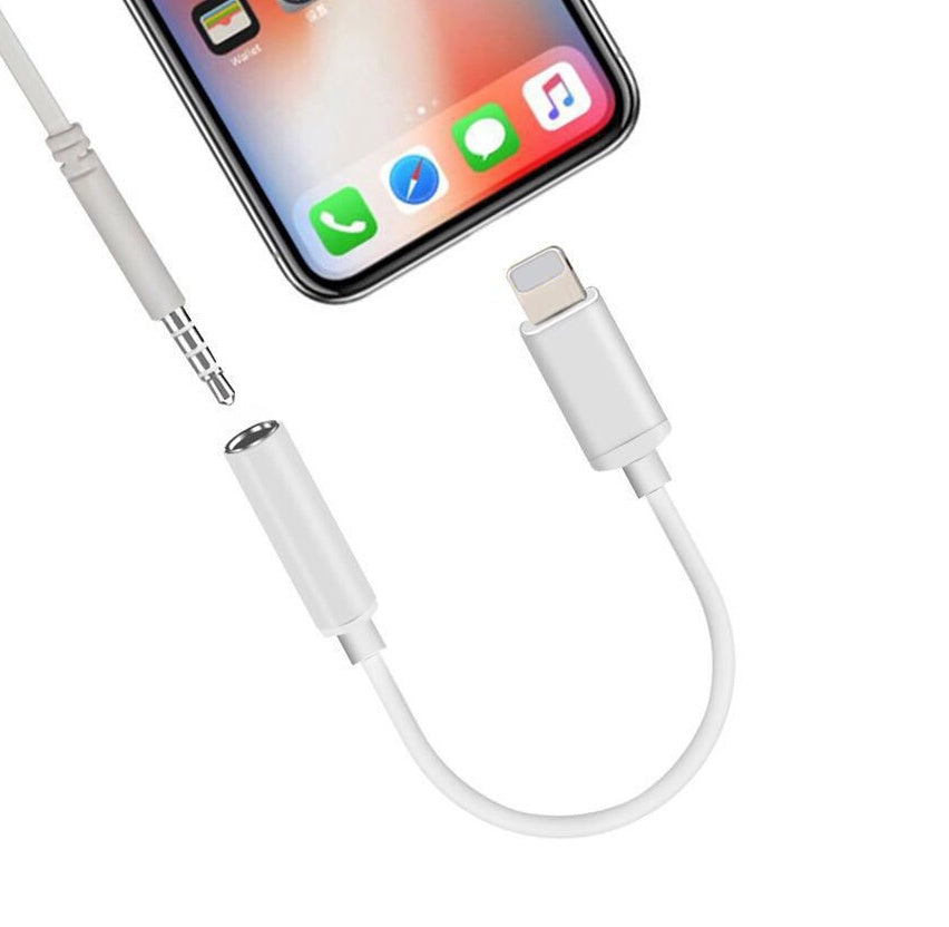 Audio Adapter Compatible For 78X Lightning To 3.5mm 2-in-1 Audio Adapter - 图片 1