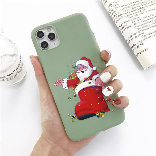 Christmas snowman elk phone case 1825804553613