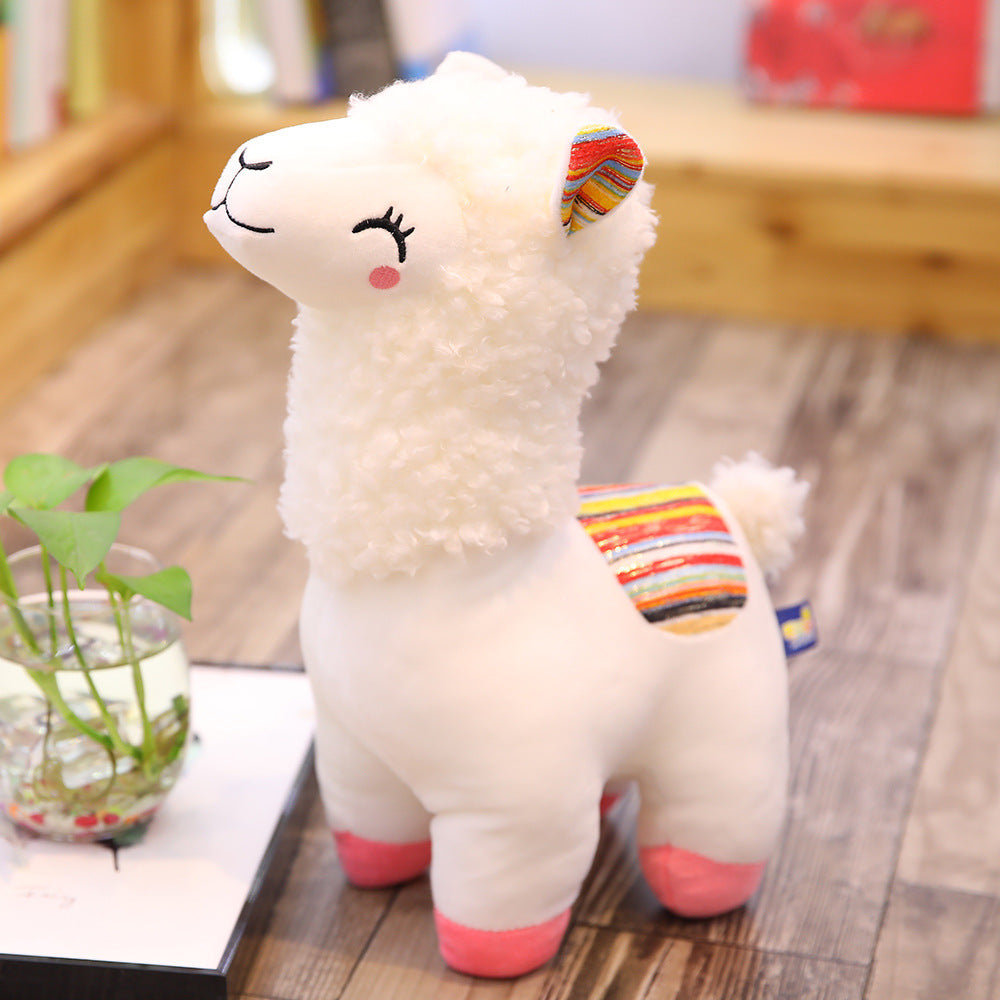 Alpaca Llama Plush Toy Doll Animal Stuffed Animal Dolls 1827107869881