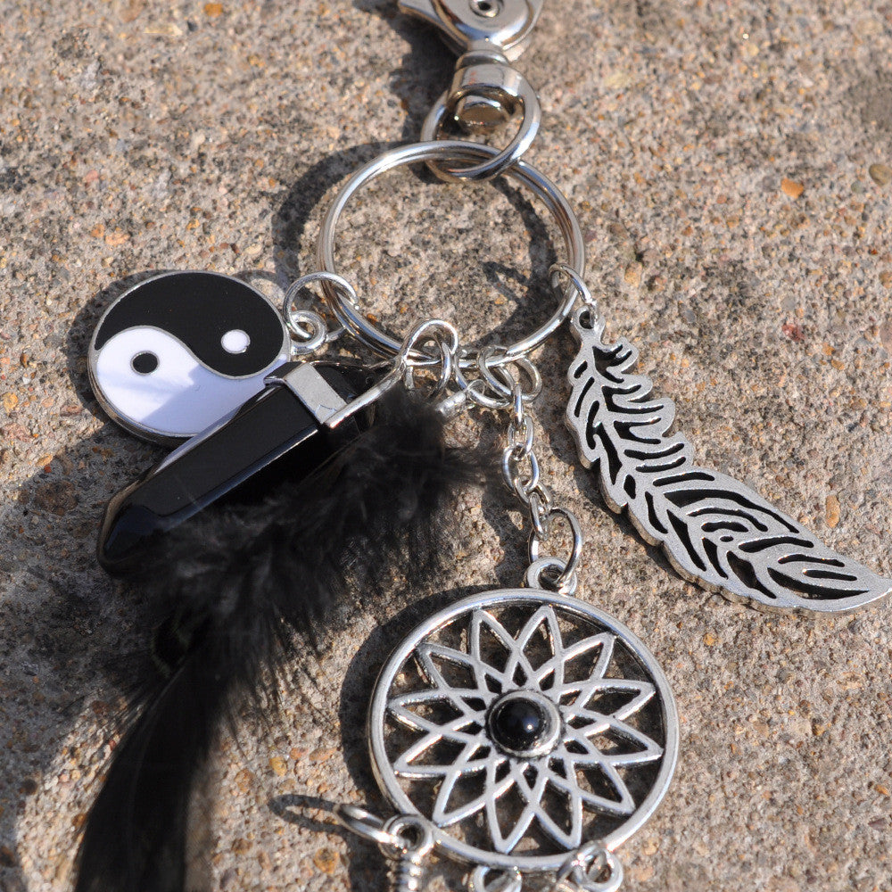 Dreamcatcher keychain pendant 1827272420425
