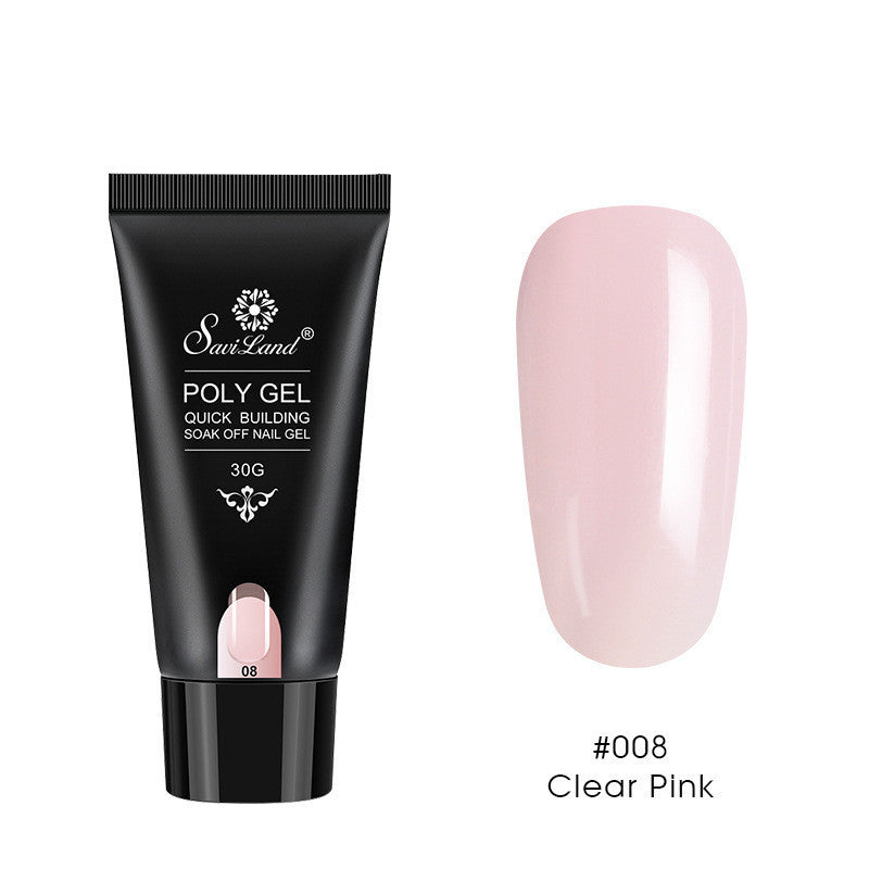 Quick Extension Gel Crystal Gel Nail Set 1828317201501