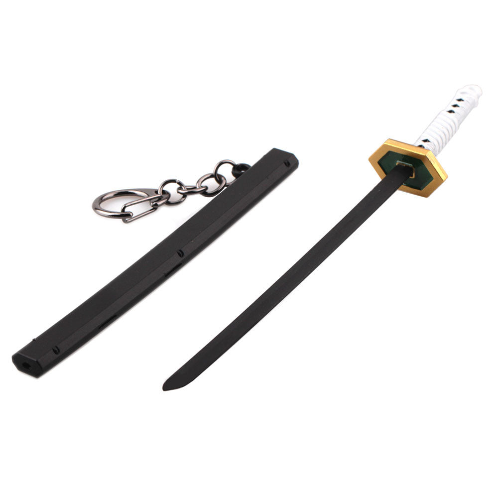 Japanese Wheel Knife With Sheath Sword Weapon Model Metal Keychains 182fa298 4d61 4cc4 958b 18ca72894939