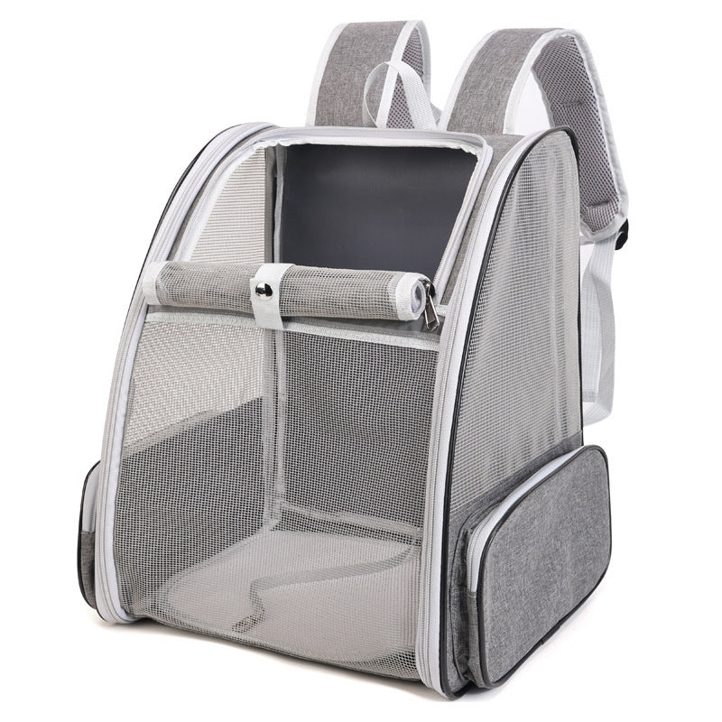 Breathable Pet Backpack Out Shoulder Cat Bag 1830cc6c 848b 4e3f a0f3 60a267995542