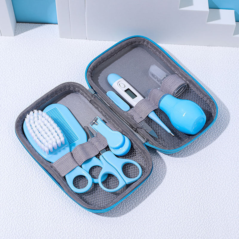Children's Baby Nails Cutting Pliers 8 Eight-piece Set Eva Bag Care Suit 1831f706 6678 4032 8772 97ab8eef1816