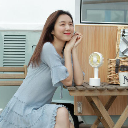 explosion desktop fan can shake the head handheld mini fan portable accompanying USB charging OEM OEM 1835796544344